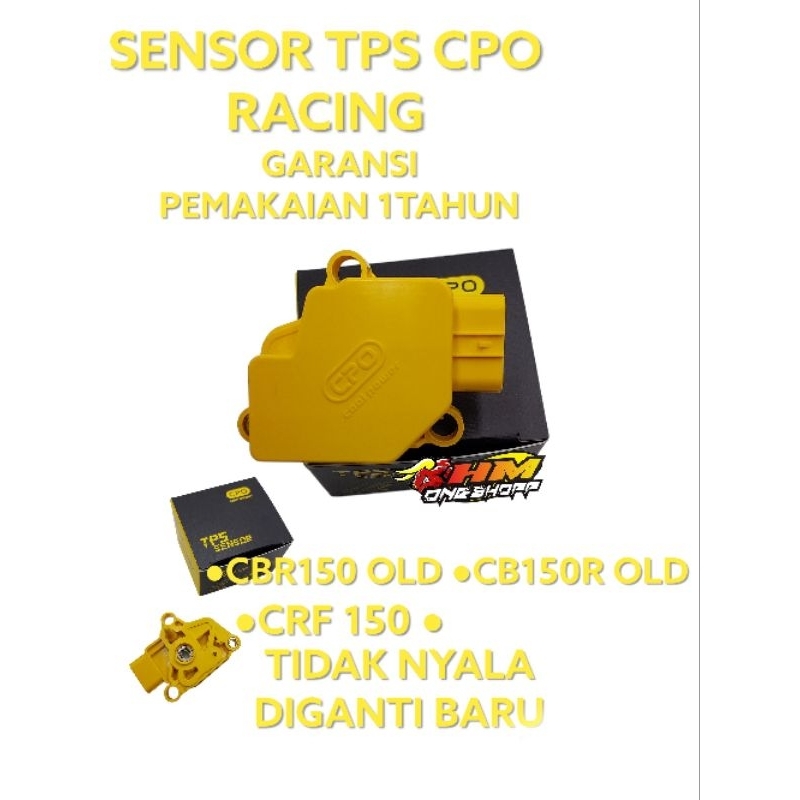 sensor tps cpo cbr 150 old cb150R old crf original cpo racing thorttle body chip jerman