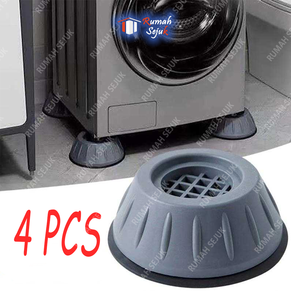 Alas Kaki Mesin Cuci Anti Getar Meja Kulkas Silicone Anti Getaran Shock Pads Anti Getar Kaki Kulkas 