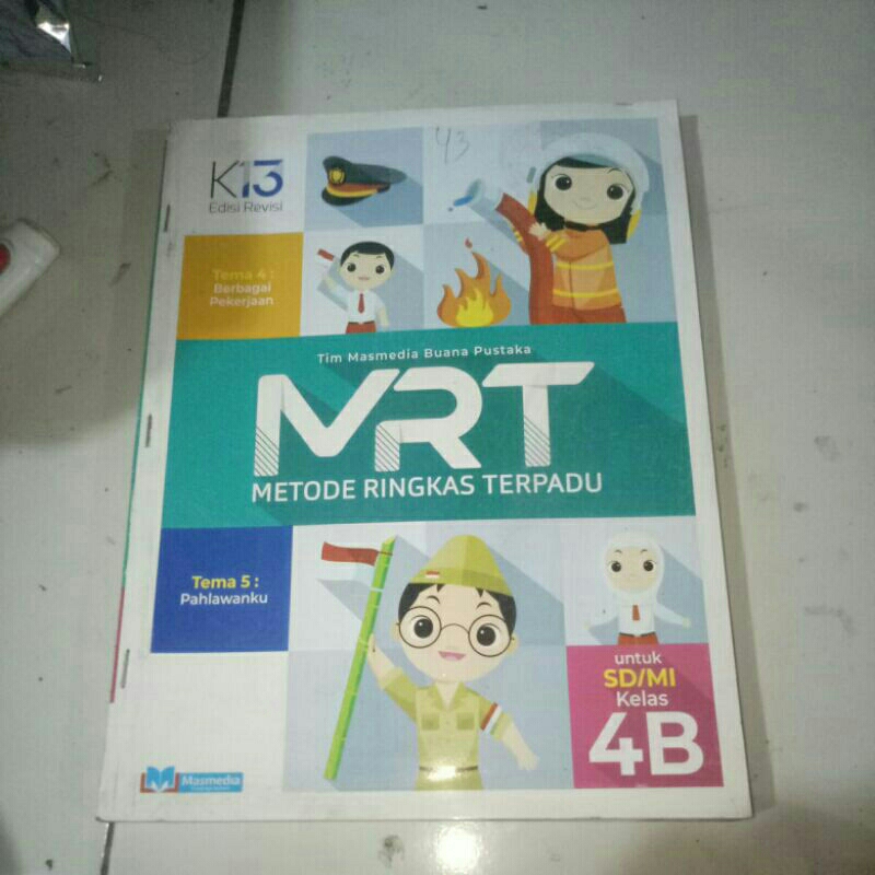 BUKU MRT SD KELAS 4B/METODE RINGKAS TERPADU SD KELAS 4B MASMEDIA