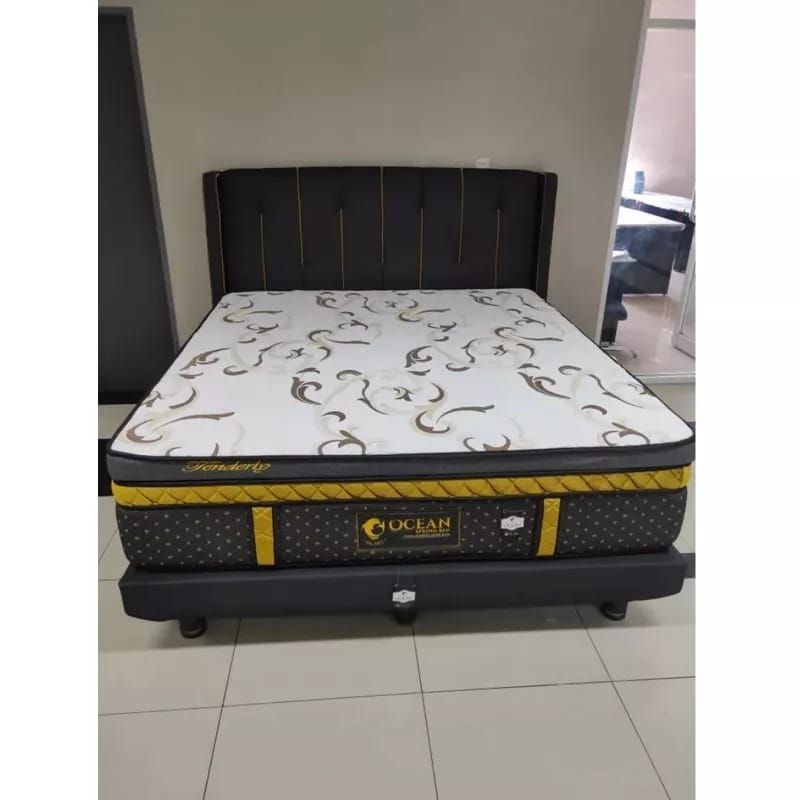 Matras Springbed Ocean Tenderly Latex 180x200 - 6 Kaki