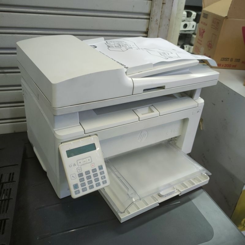 printer hp laserjet m130fn m130 print scan copy adf