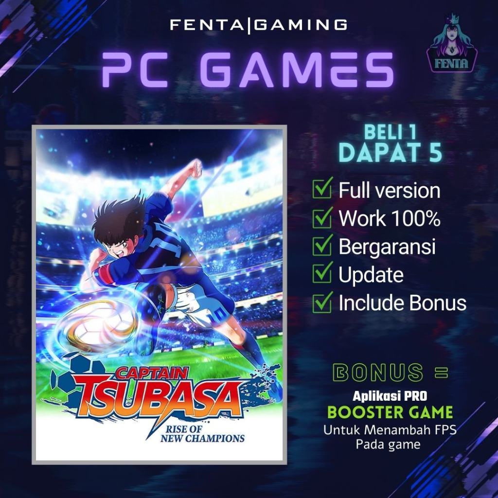 CAPTAIN TSUBASA RISE OF NEW CHAMPIONS DELUXE EDITION - GAME PC - GAME LAPTOP