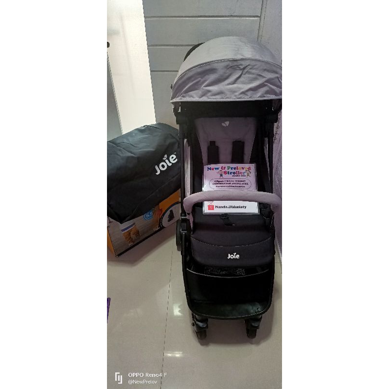 stroller preloved joie pact lite grey