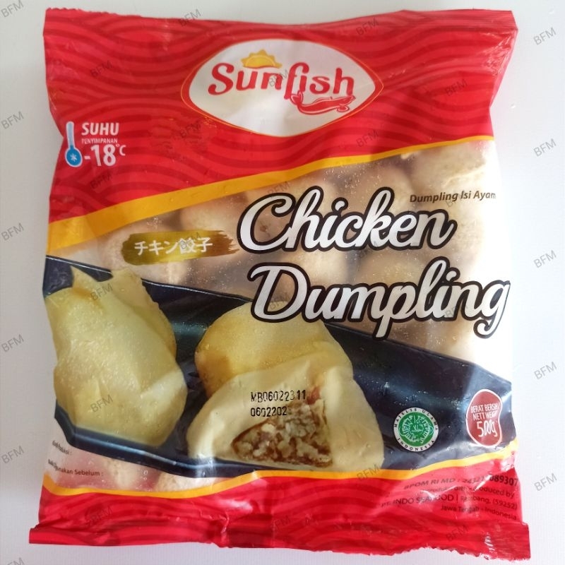 

Sunfish Chicken Dumpling 500 Gr