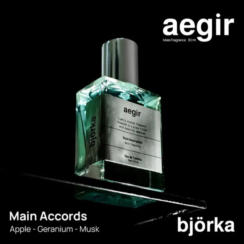 Bjorka AEGIR Parfum Pria Original Terlaris Cowok Parfum Wangi Tahan Lama