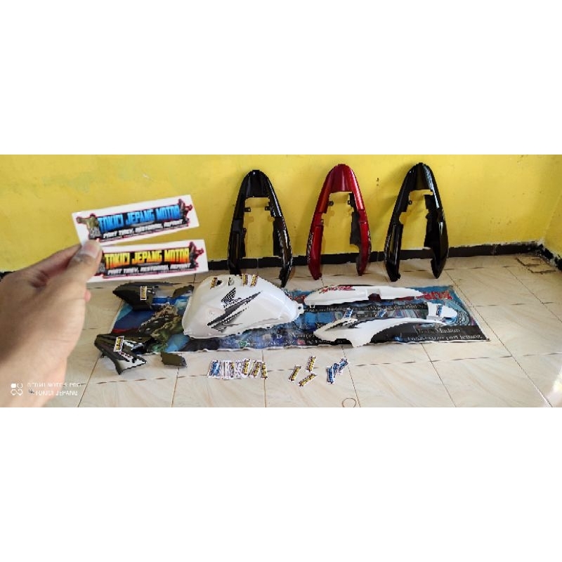 body set tiger revo albino body set tiger revo putih 2013 body set tirev putih 2013 body set tiger a