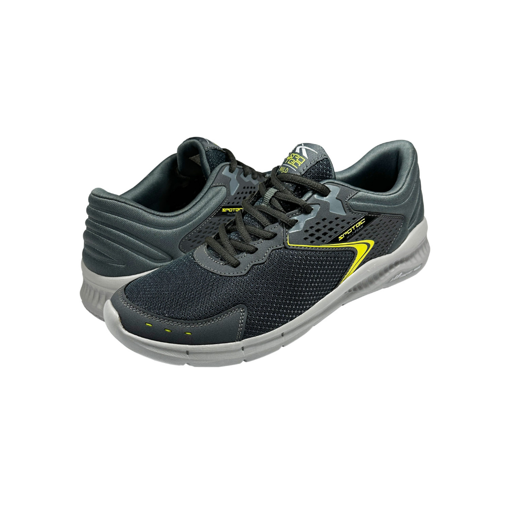 Sepatu Running SPOTEC BLITZER Hitam Hijau