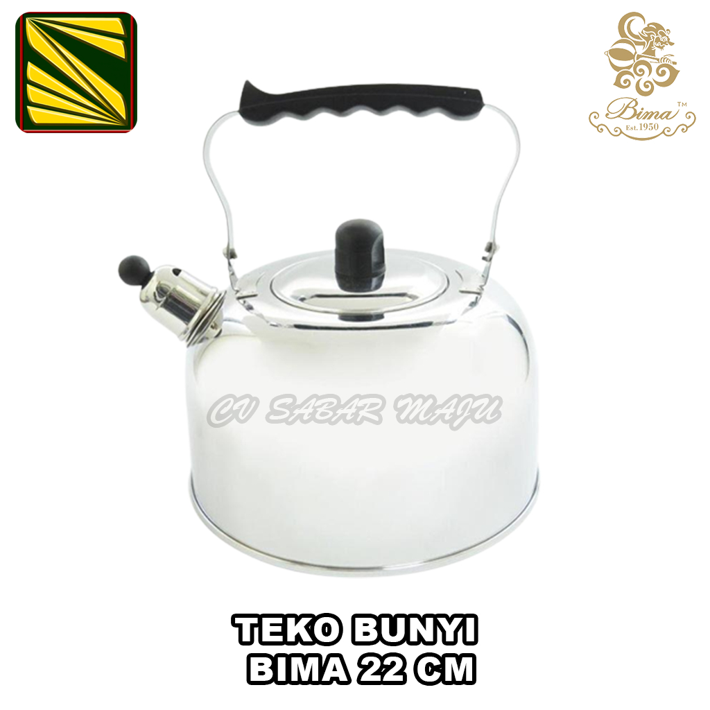 MURAH BIMA TEKO BUNYI, TEKO STAINLESS STEEL 22 CM B2007522