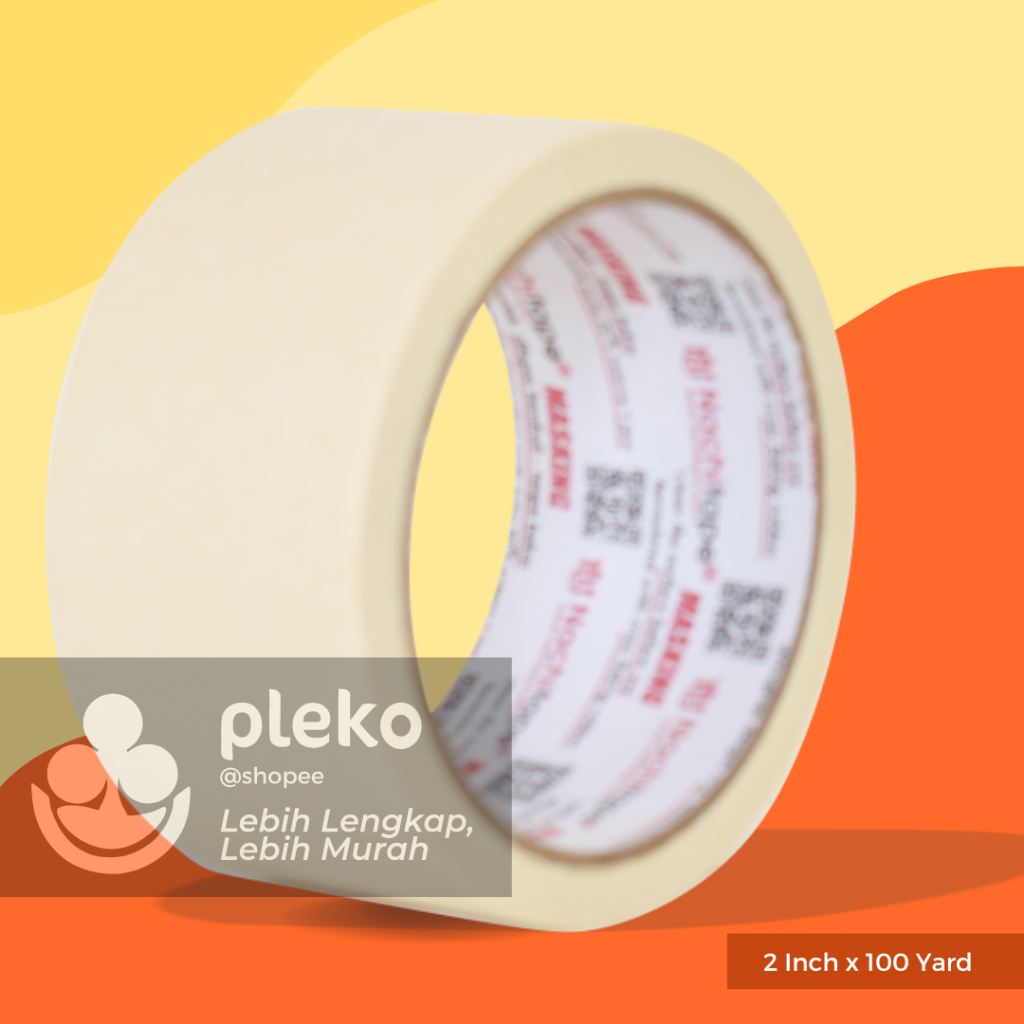 

Nachi Making Tape 2 Inch x 100 Yard Solatip Kertas / Isolasi / Stationery Tape