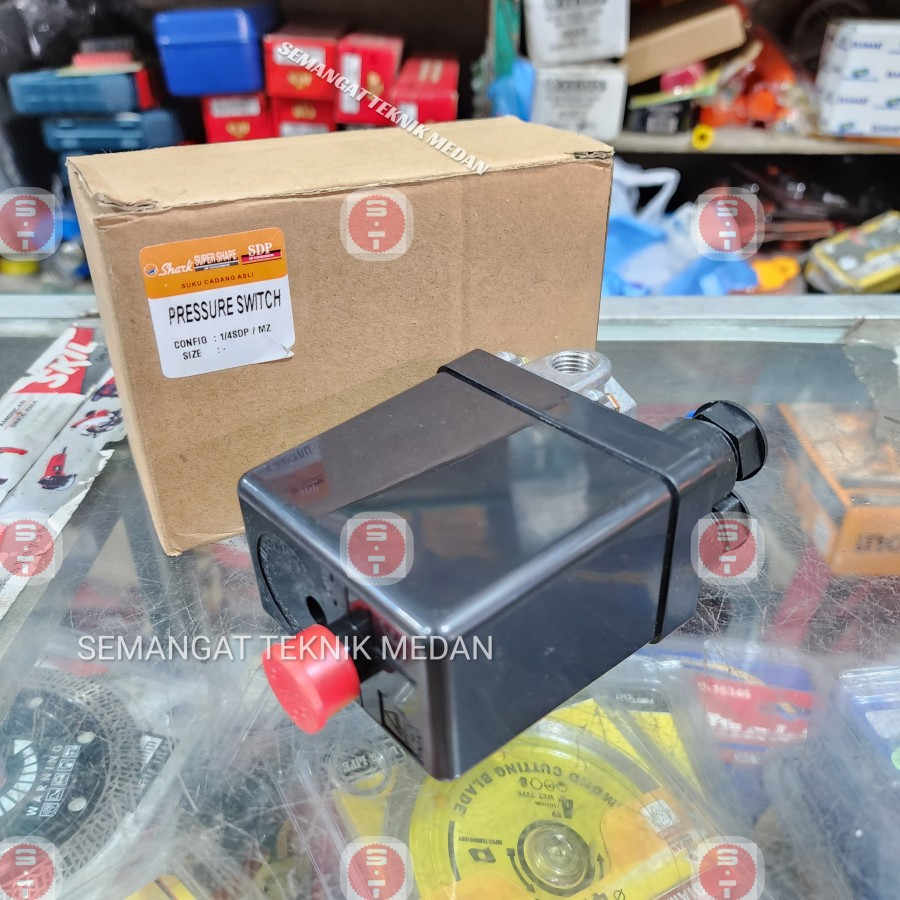 SWITCH SAKELAR OTOMAT OTOMATIS KOMPRESSOR KOMPRESOR ON OFF AUTO SHARK