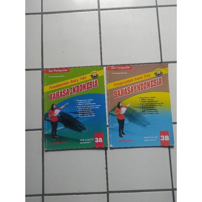 

Seri Pengayaan Pendalaman Buku Teks Bahasa Indonesia SMP 9 IX Yudistira