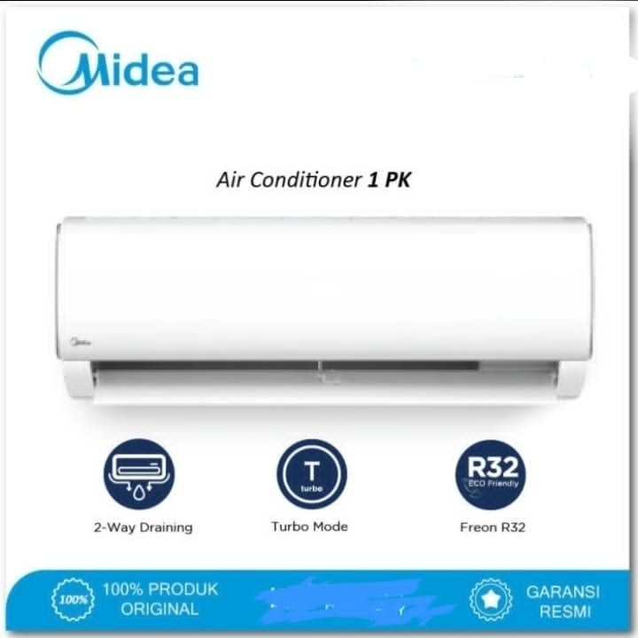 AC Midea MSFC-09CRN2 1 PK + Pasang MSFC09CRN2 1PK 09CRN2