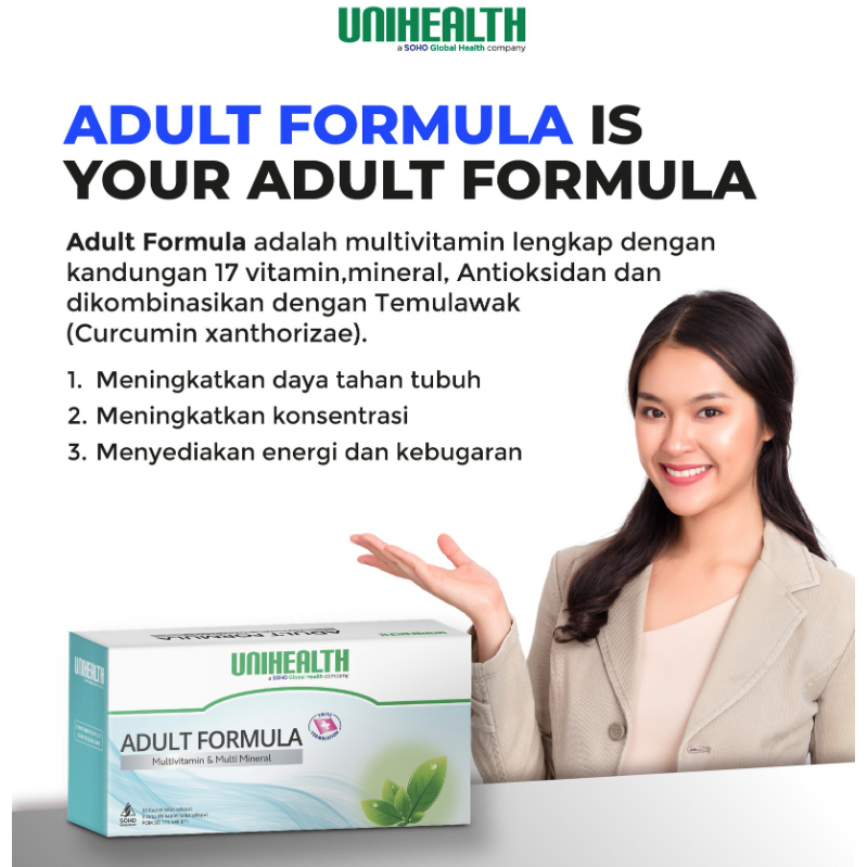 Suplemen Multivitamin Mineral BPOM Multivitamin dan Mineral Dewasa Multivitamin Dewasa Multivitamin 