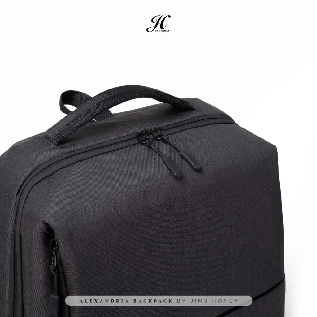 Jims Honey Alexandria Backpack Tas Ransel Bahu Pria Wanita Import JH Berkualitas Murah Fashionable