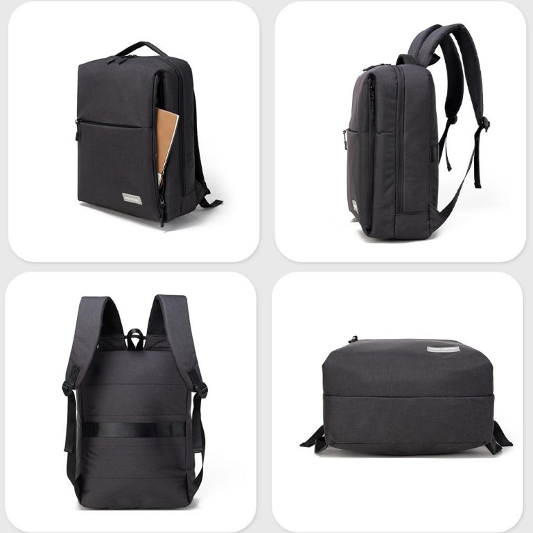 Jims Honey Alexandria Backpack Tas Ransel Bahu Pria Wanita Import JH Berkualitas Murah Fashionable