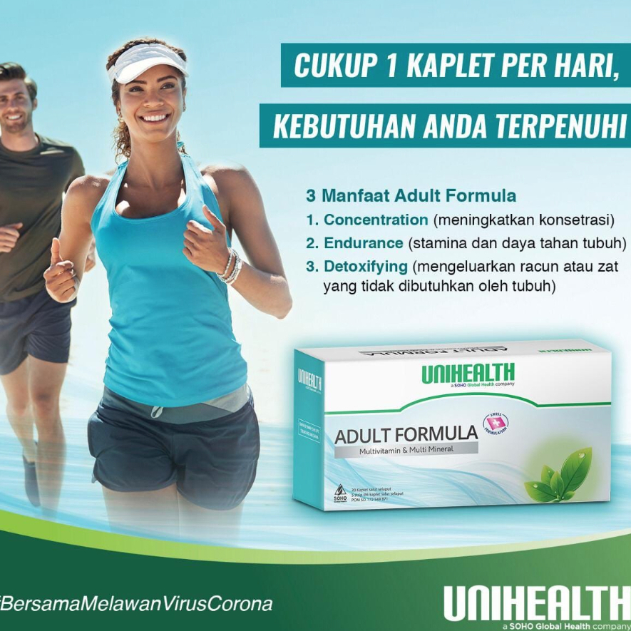 Multivitamin Dewasa BPOM | Multivitamin dan Mineral | Original Adult Formula Multivitamin Dewasa Day