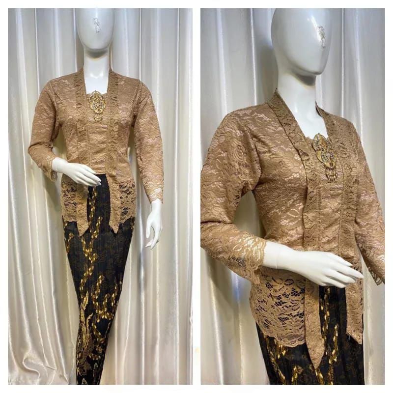 KEBAYA KUTUBARU MODERN PANJANG PENDEK 60CM