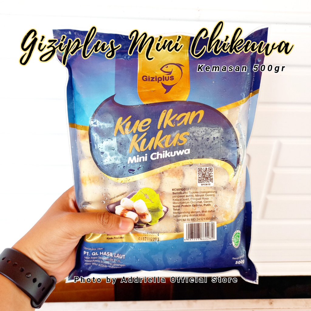 

ADDRIELLA Giziplus Mini Chikuwa 500gr | Giziplus/Frozenfood/Frozenfood Murah