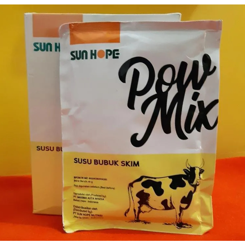 

Pow mix POWMIX Sunhope susu kolostrum sun hope