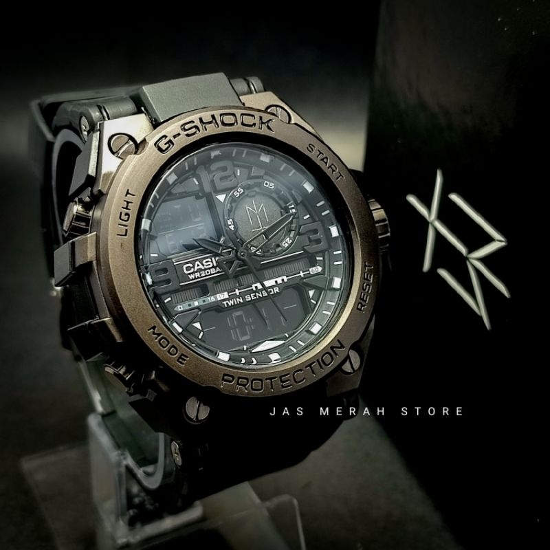 Jam Tangan Maternal X G Shock Full Metal Black