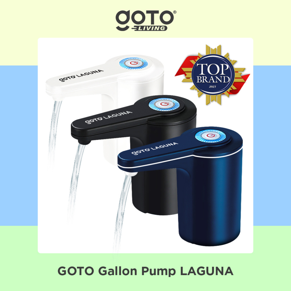 Goto Laguna Gallon Pump Dispenser Air Pompa Galon Elektrik Charge USB