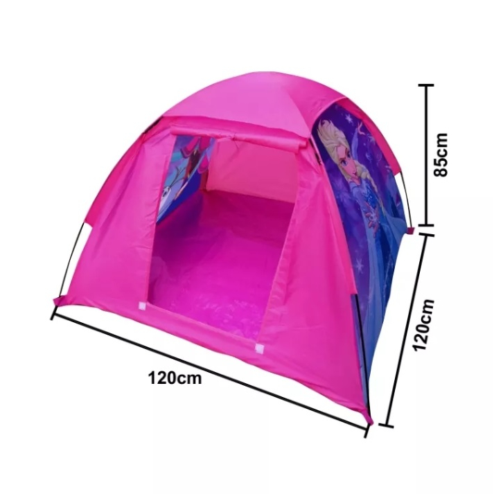 Barnik88 Tenda Anak karakter Tenda Anak Bermain Camping Otomatis Indoor Outdoor Motif Kartun Anti air