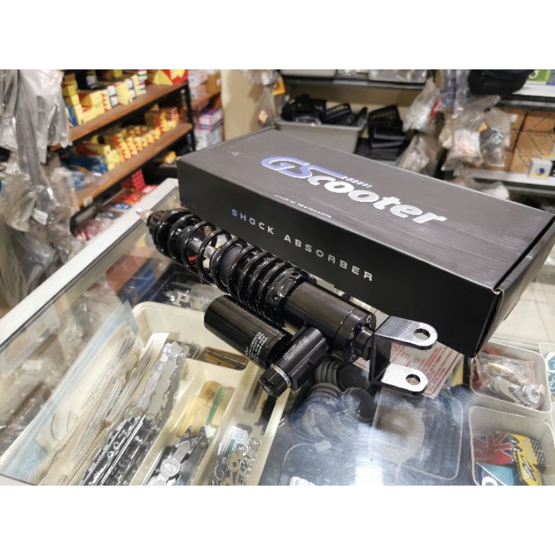 Shock Tabung Belakang Gscooter V.3 New Full Black All vespa Classic