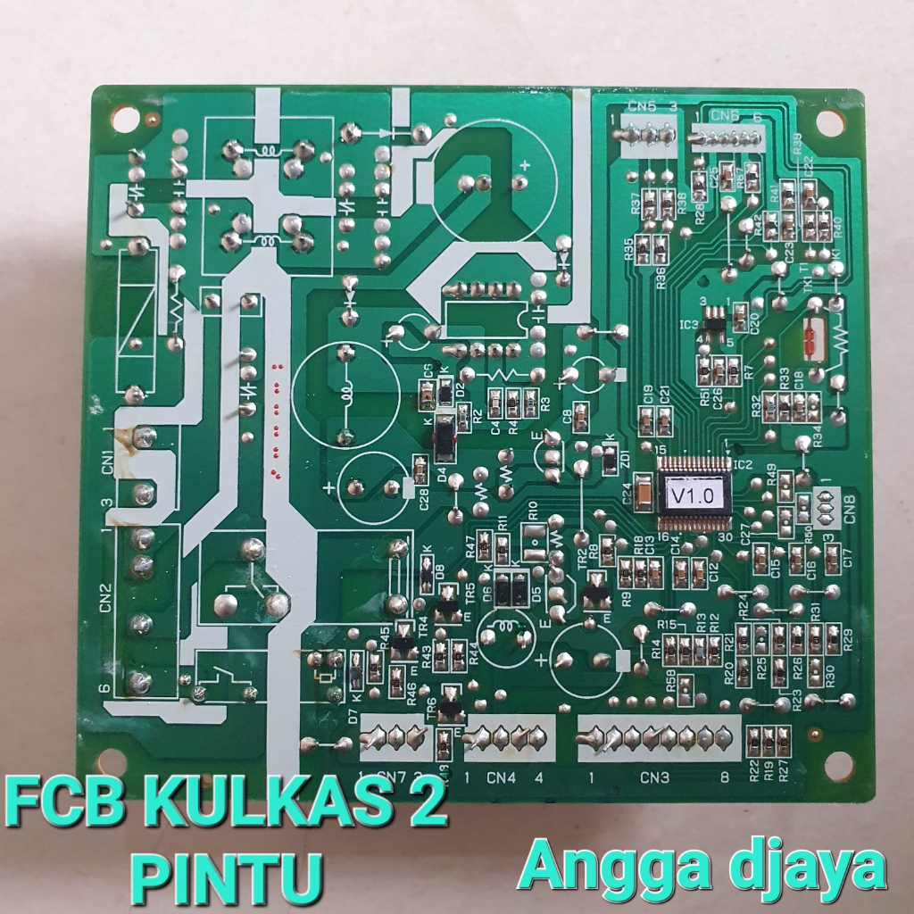 FCB KULKAS 2 PINTU AQUA SANYO HAYER ORIGINAL