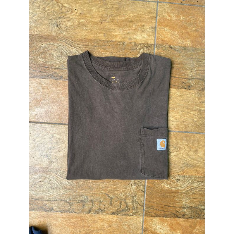 CARHARTT POCKET TEE BRWON ORIGINAL