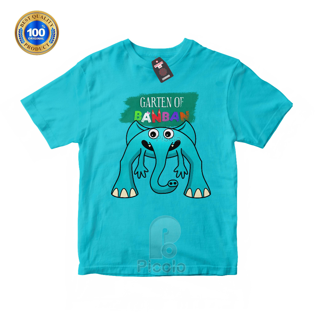 (FREE NAMA) BAJU KAOS ATASAN ANAK MOTIF KARAKTER COACH PICKLES GARTEN OF BANBAN UNISEX Bahan COTTUN