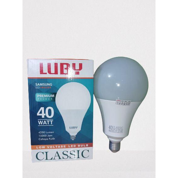 Lampu LED LUBY Classic Cahaya Putih  30w, 40w, 50w