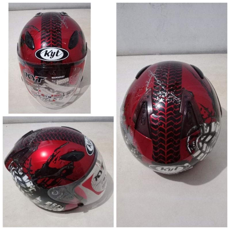 Helm KYT DJ Maru Motif helm kyt motif helm motif