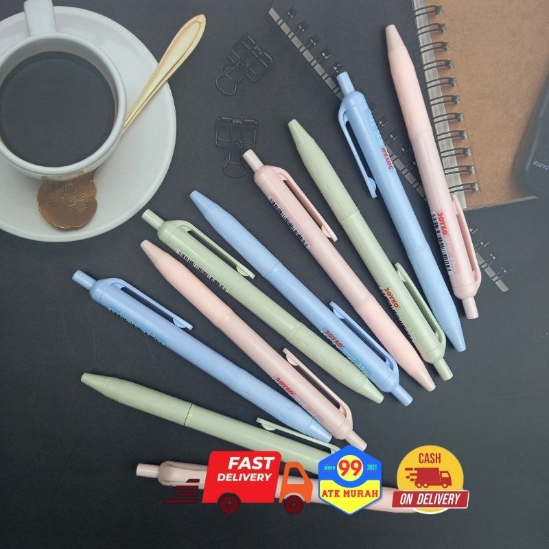 PASPEN Gel/Pulpen JOYKO BP-337/Ballpen/Pena/Pen Basah