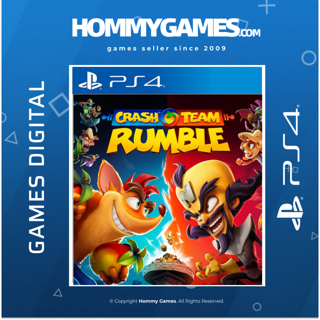 Crash Team Rumble PS4 &amp; PS5 Digital Games