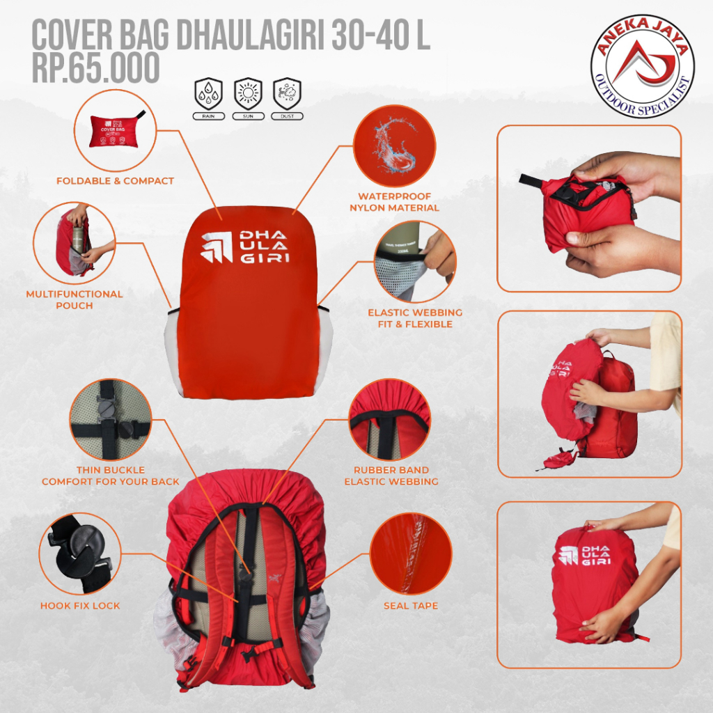COVER BAG DHAULAGIRI 30-40 L