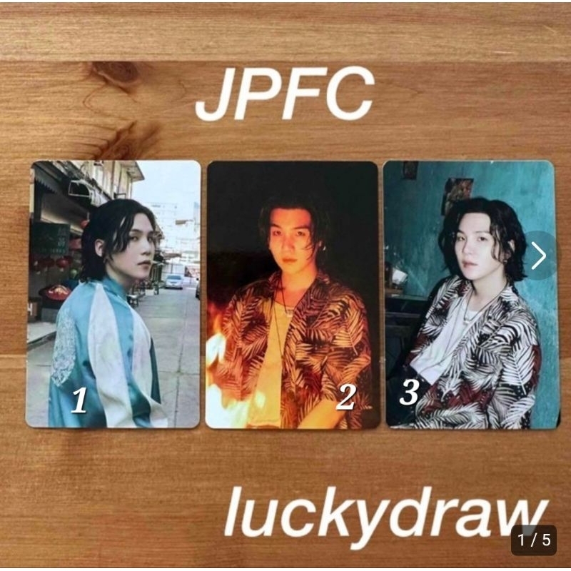 [READY STOCK] SUGA AGUST D D-DAY ALBUM LUCKY DRAW JAPAN FC UMS