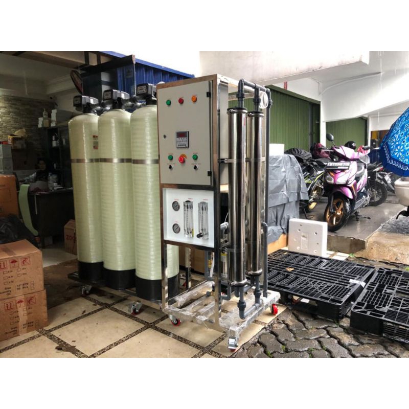 MESIN RO REVERSE OSMOSIS CR3A 2000 GPD 250 LPH / RO 2000GPD+ 3 TABUNG FRP