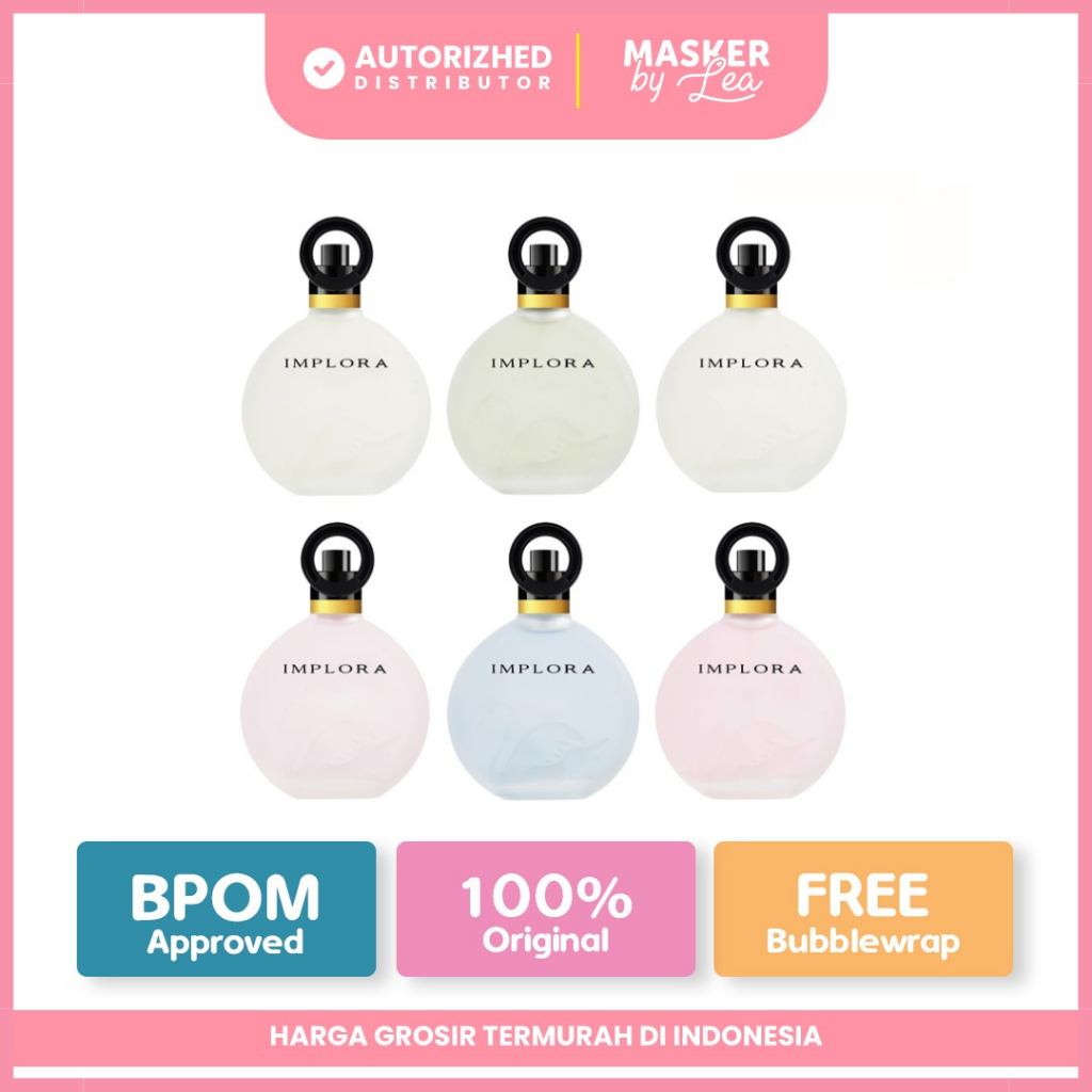 IMPLORA Parfume EDP Swan Series 100ML / Minyak Wangi Botol Bebek Angsa BPOM
