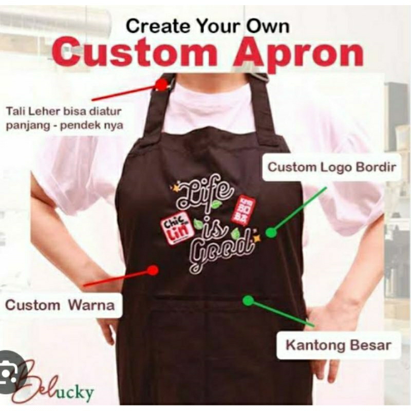 CelemekCustom//ApronCustom Bordir