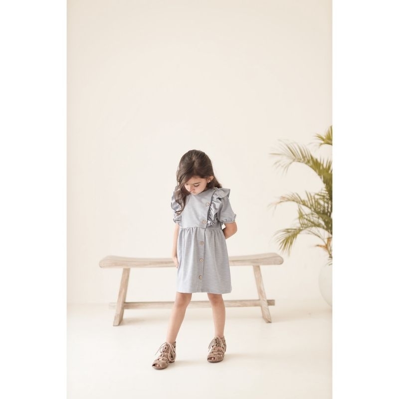 BELL&amp;BO - DIORA DRESS BELL N BO - DRESS ANAK PEREMPUAN - BAJU ANAK - DRESS ANAK BELL&amp;BO