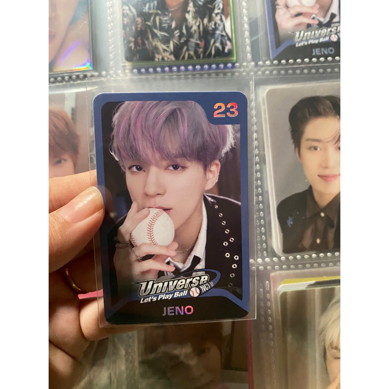 Photocard Trading Card Concept Jeno Let’s Play Ball/ Jeno Universe/ Jeno Bola
