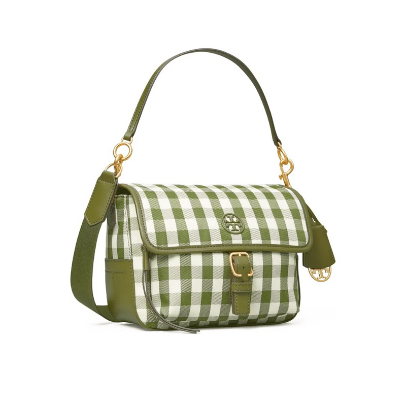 Tory Burch Pipper Gingham Crossbody Bag TB 82661