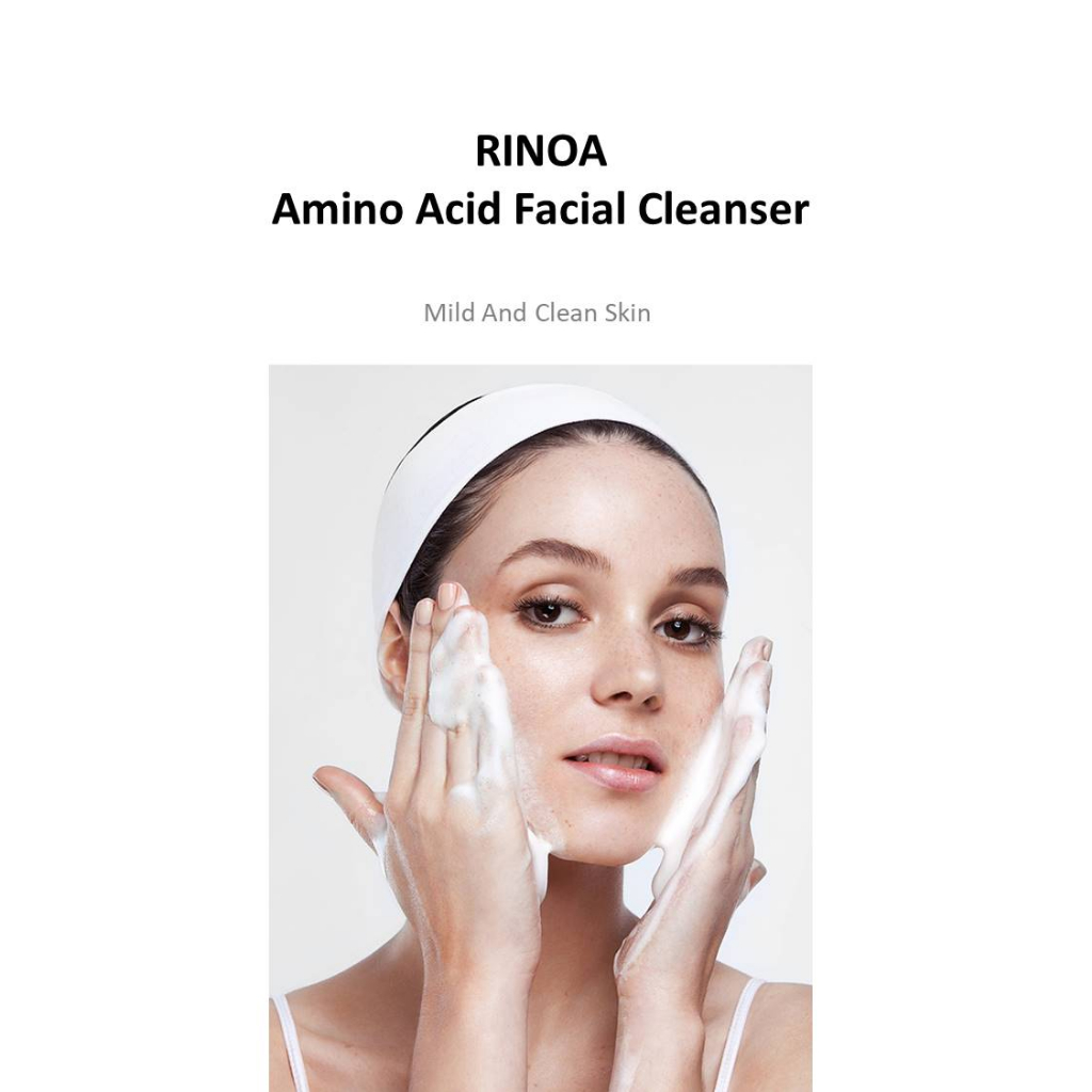 BPOM AMINO ACID FACIAL CLEANSER / PEMBERSIH WAJAH / SABUN WAJAH RINOA