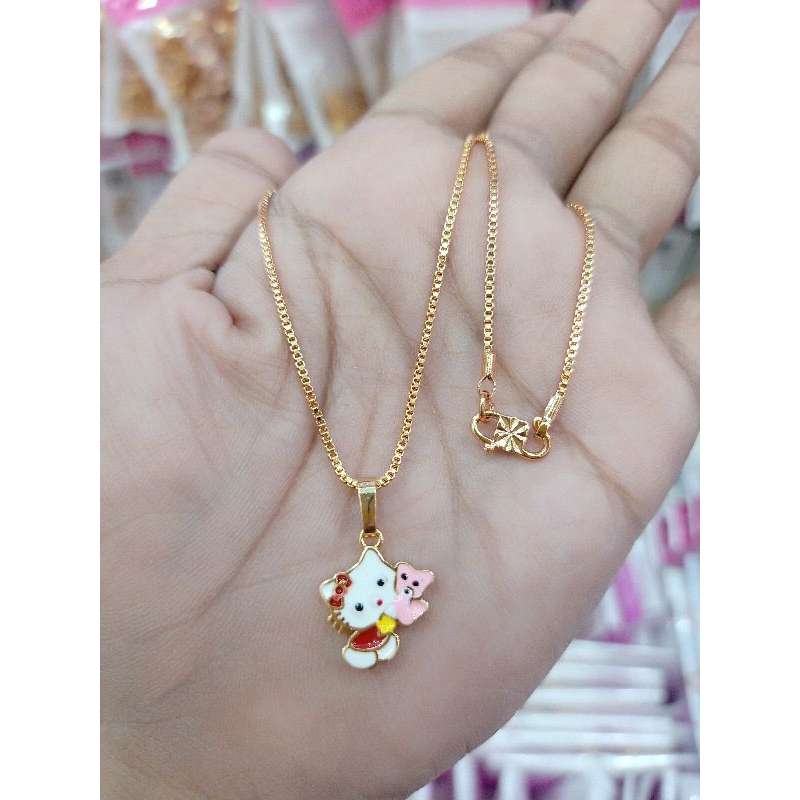 KALUNG ANAK BONEKA LAPIS EMAS