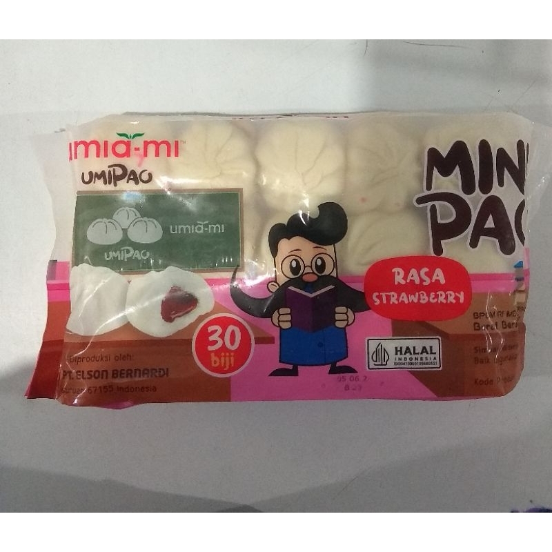 

UMIAMI Minipao Strawberry 480gr isi 30