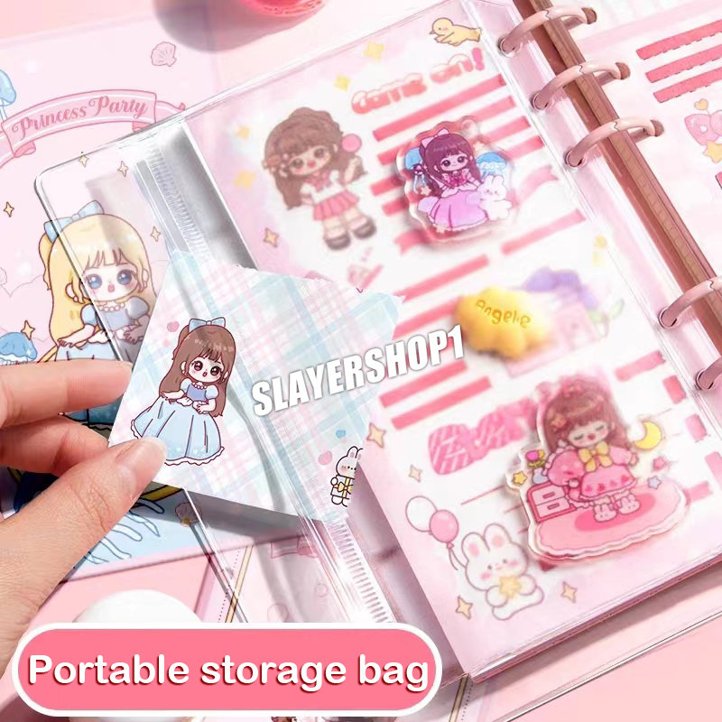 

ghg Diary Set Buku Jurnal Binder Aesthetic Buat Hadiah Ulang Tahun