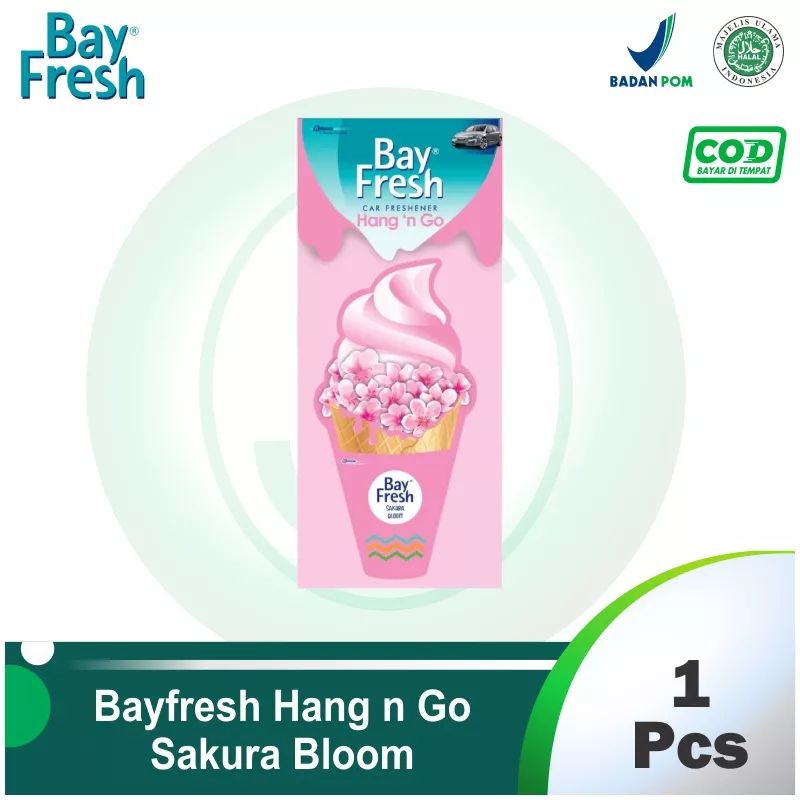 PENGHARUM PEWANGI PARFUM MOBIL BAY FRESH HANG 'N GO