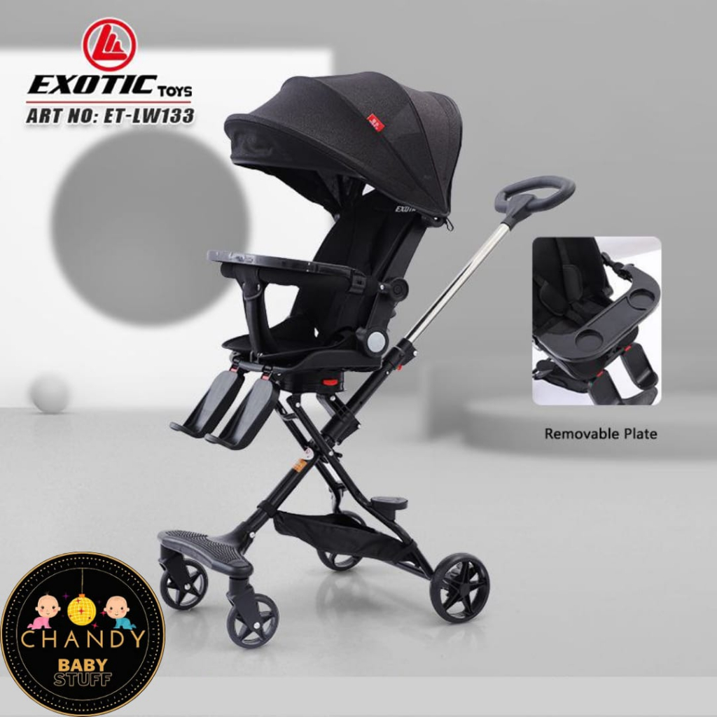 MAGIC STROLLER EXOTIC LW 133 BISA 3 POSISI ADA TRAY