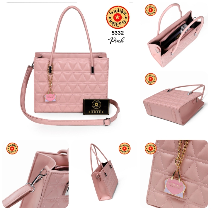 GUDIKA Zaylen 5332 - Tas Wanita Kulit OOTD Harian Korea Style - Tas Selempang Anti Air Kekinian Import Original Terbaru - sling bag - shoulder bag - tas bahu - tas kulit - tas batam - tas pesta kondangan