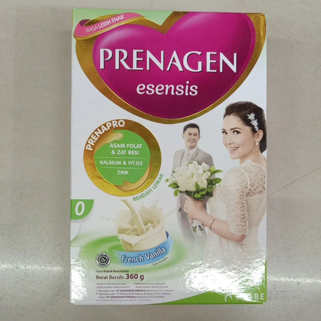 Prenagen Esensis 360 gr Vanila Coklat - Susu Ibu Hamil